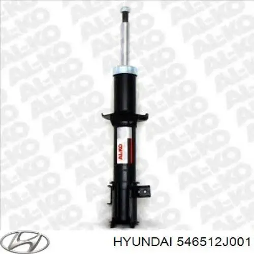 Amortyzator przedni 546512J001 Hyundai/Kia