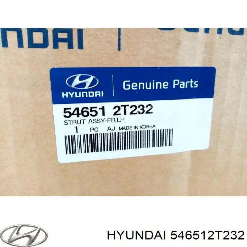 Amortyzator przedni lewy Hyundai/Kia 546512T232 cena, od 54,57 USD