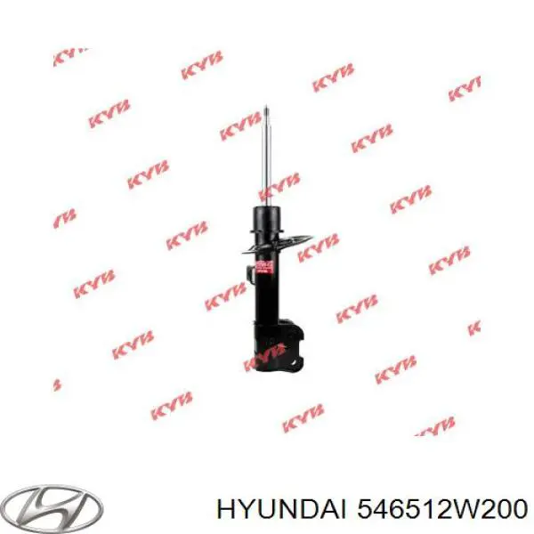 Amortyzator przedni lewy Hyundai/Kia 546512W200 cena, od 59,06 USD