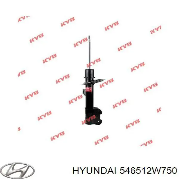 Amortyzator przedni lewy Hyundai/Kia 546512W750 cena, od 59,06 USD