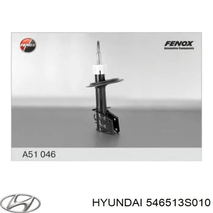 Amortyzator przedni lewy Hyundai/Kia 546513S010 cena, od 41,38 USD