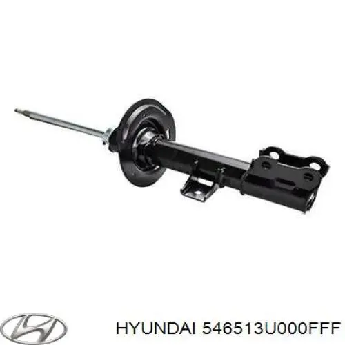 Amortyzator przedni lewy Hyundai/Kia 546513U000FFF cena, od 50,98 USD