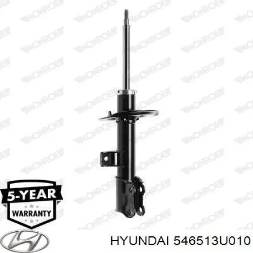Amortyzator przedni lewy Hyundai/Kia 546513U010 cena, od 50,98 USD