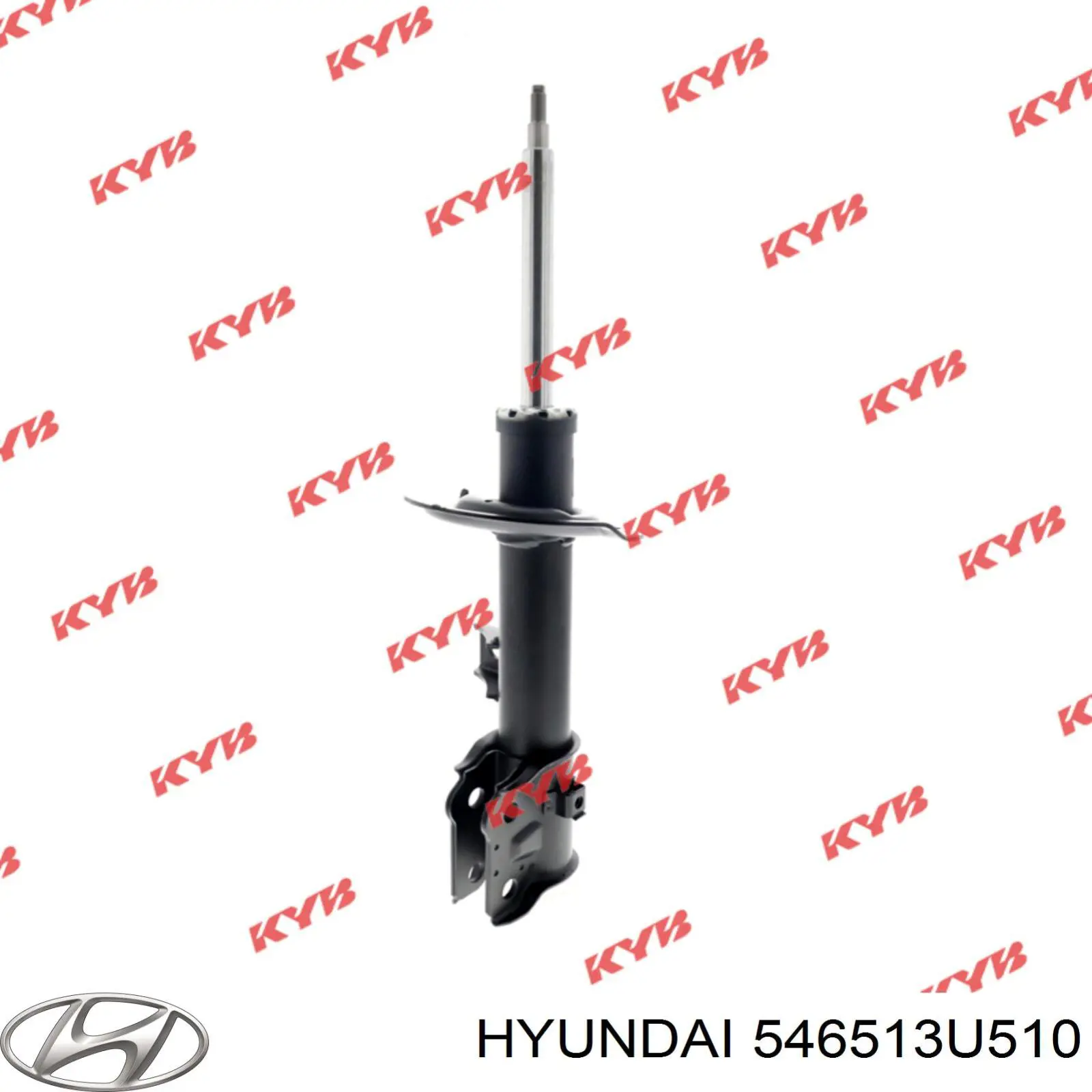 Do koszyka 546513U510 Hyundai/Kia Amortyzator przedni lewy