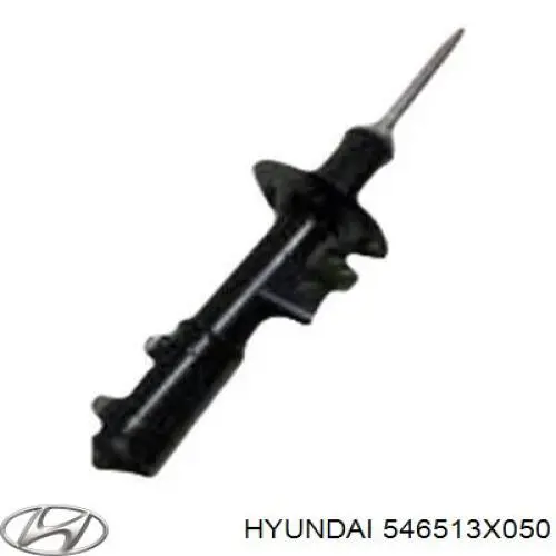 Do koszyka 546513X050 Hyundai/Kia Amortyzator przedni lewy