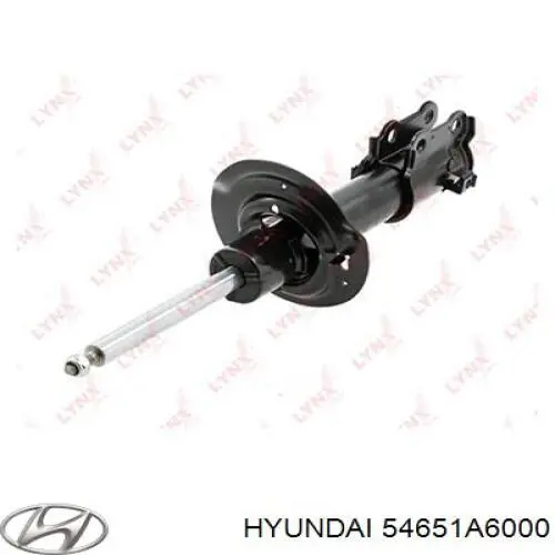 Do koszyka 54651A6000 Hyundai/Kia Amortyzator przedni lewy