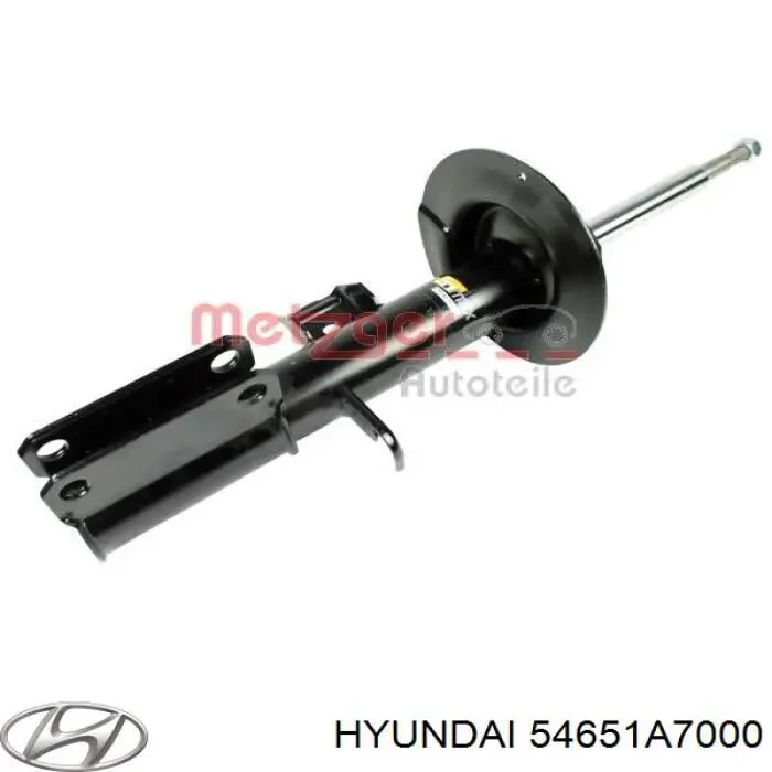 54651A7000 Hyundai/Kia Amortyzator przedni lewy