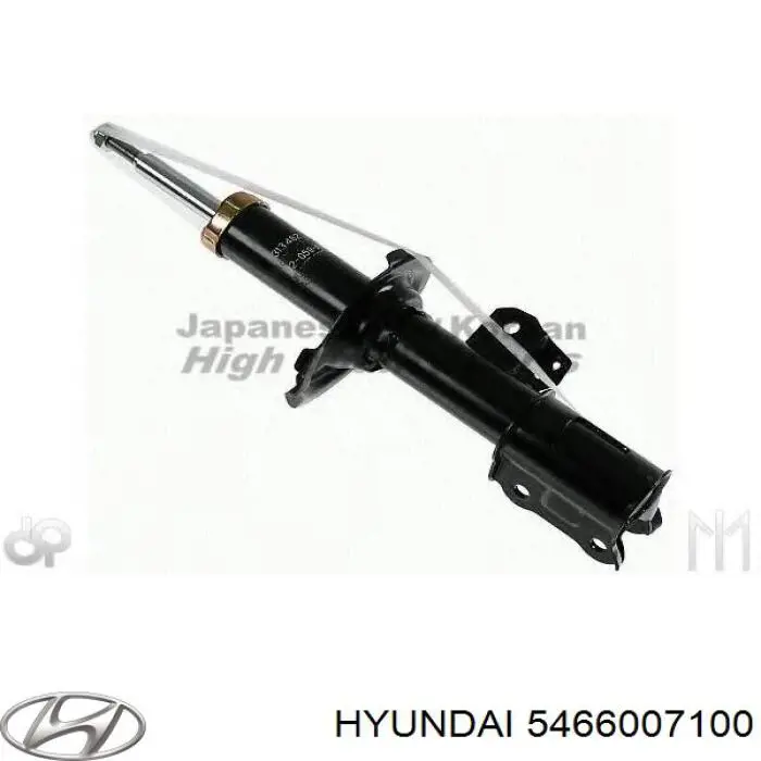 5466007100 Hyundai/Kia Amortyzator przedni prawy