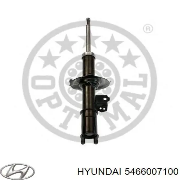 Do koszyka 5466007100 Hyundai/Kia Amortyzator przedni prawy