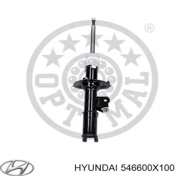 Amortyzator przedni prawy Hyundai/Kia 546600X100 cena, od 48,35 USD
