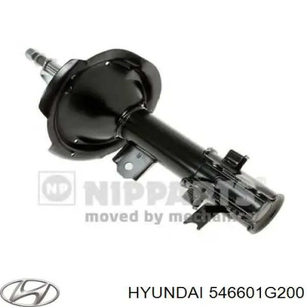 Do koszyka 546601G200 Hyundai/Kia Amortyzator przedni prawy