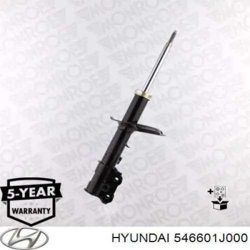 Amortyzator przedni prawy Hyundai/Kia 546601J000 cena, od 77,04 USD