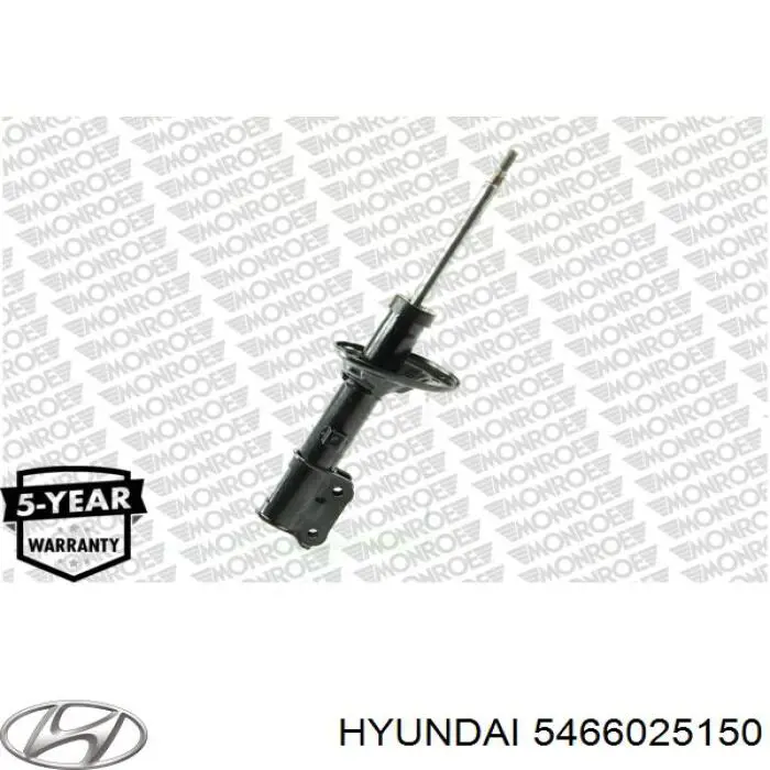 Do koszyka 5466025150 Hyundai/Kia Amortyzator przedni prawy