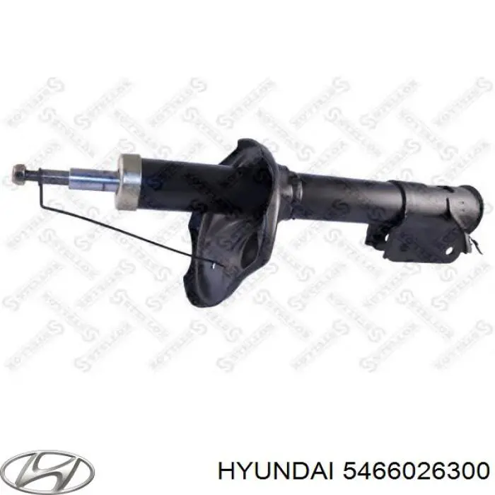 Amortyzator przedni prawy Hyundai/Kia 5466026300 cena, od 59,57 USD