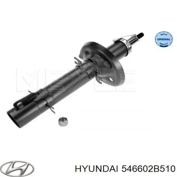 Do koszyka 546602B510 Hyundai/Kia Amortyzator przedni prawy