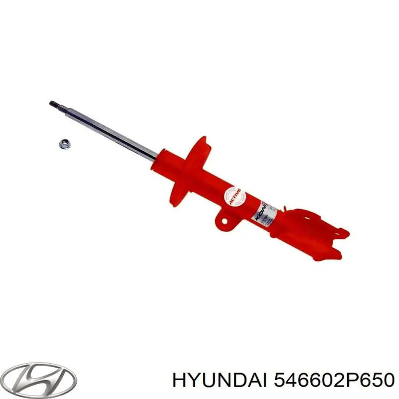 546602P650 Hyundai/Kia Amortyzator przedni prawy