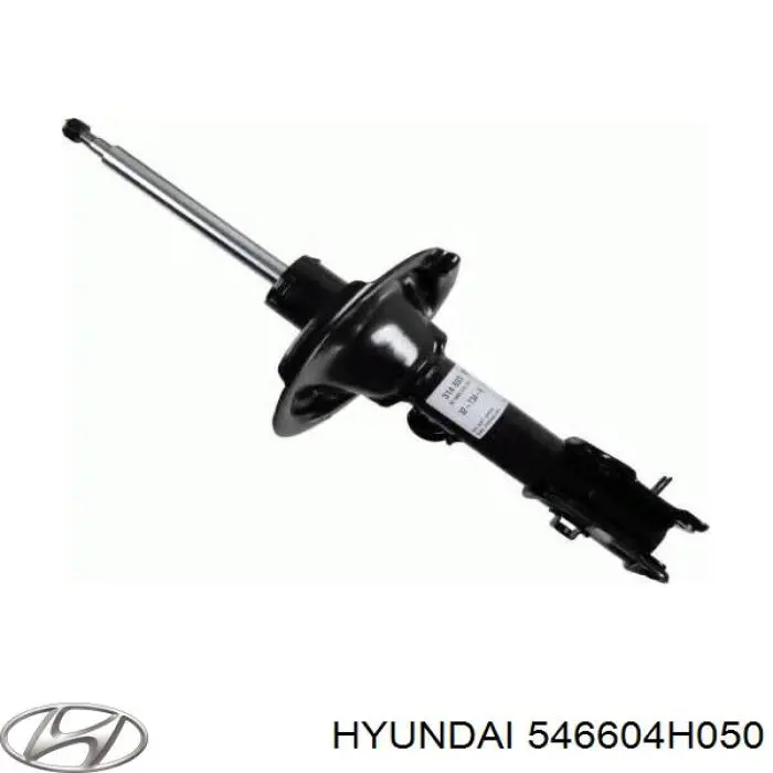 Amortyzator przedni prawy 546604H050 Hyundai/Kia
