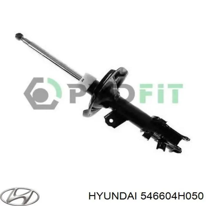 Amortyzator przedni prawy Hyundai/Kia 546604H050 cena, od 157,72 USD