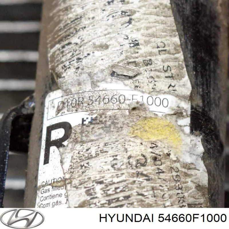 Do koszyka 54660D9070 Hyundai/Kia Amortyzator przedni prawy