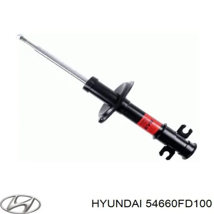 Amortyzator przedni prawy Hyundai/Kia 54660FD100 cena, od 71,51 USD
