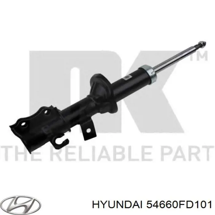 54660FD101 Hyundai/Kia Amortyzator przedni prawy