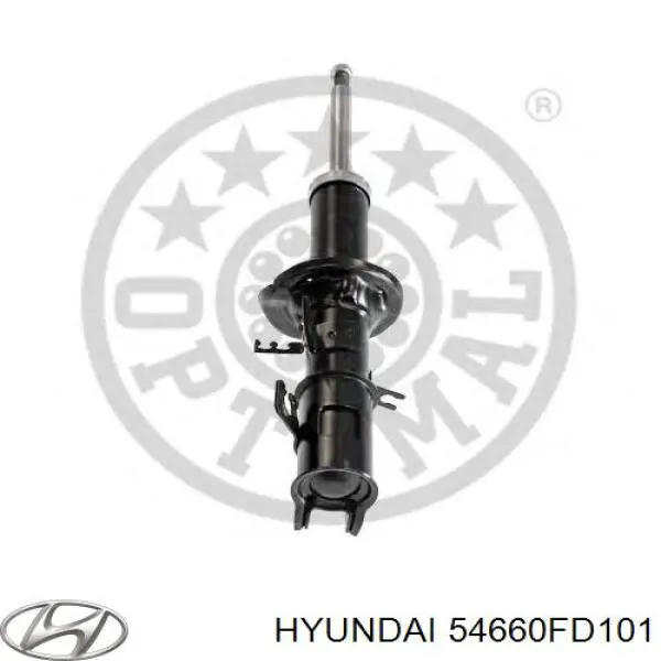 Amortyzator przedni prawy Hyundai/Kia 54660FD101 cena, od 71,51 USD