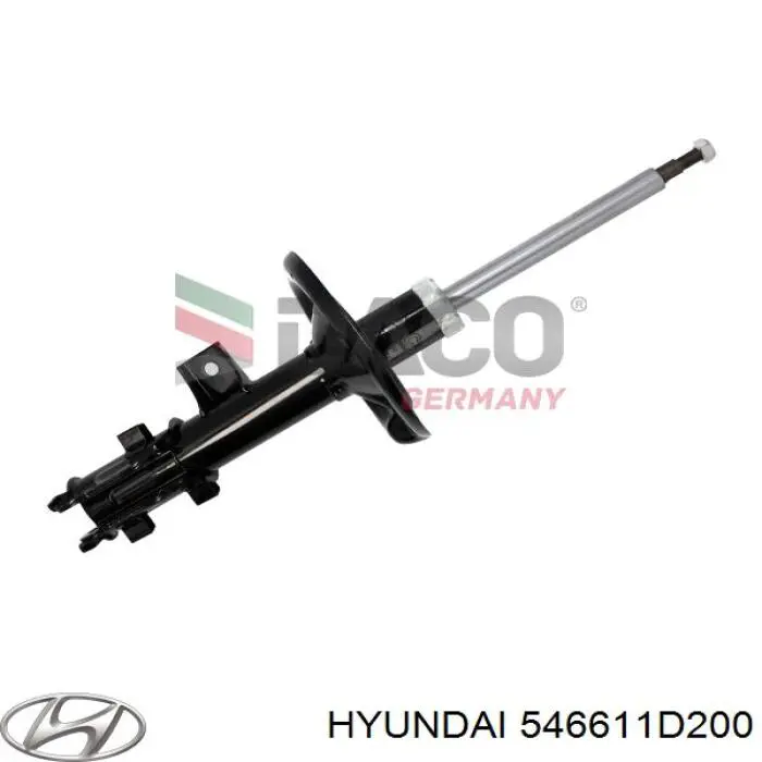 Amortyzator przedni prawy Hyundai/Kia 546611D200 cena, od 58,75 USD