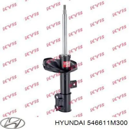 Amortyzator przedni prawy 546611M300 Hyundai/Kia