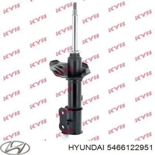 5466122951 Hyundai/Kia Amortyzator przedni prawy