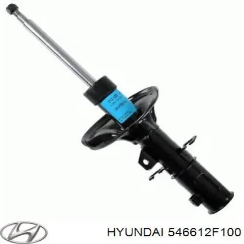Do koszyka 546612F100 Hyundai/Kia Amortyzator przedni prawy