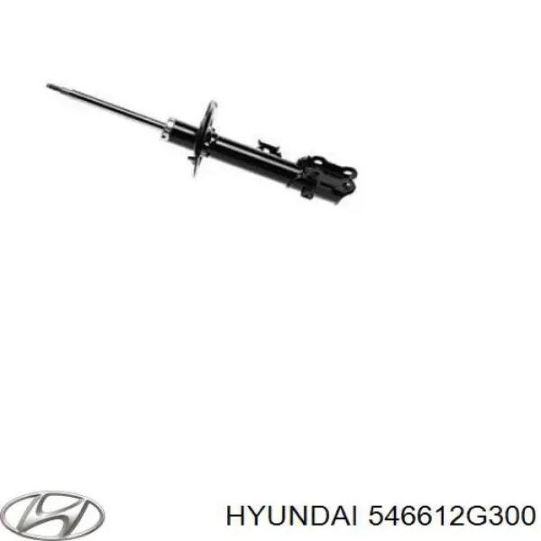 Amortyzator przedni prawy Hyundai/Kia 546612G300