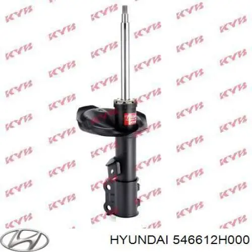 Amortyzator przedni prawy Hyundai/Kia 546612H000 cena, od 58,68 USD