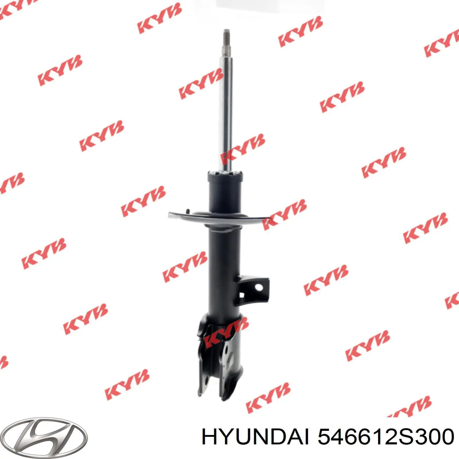 Do koszyka 546612S300 Hyundai/Kia Amortyzator przedni prawy