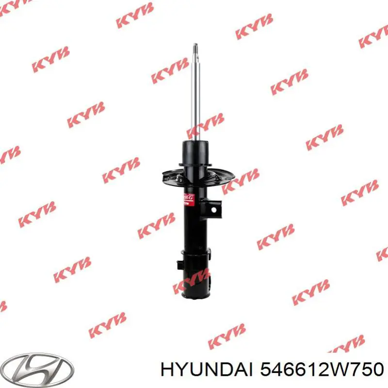 546612W750 Hyundai/Kia Amortyzator przedni prawy