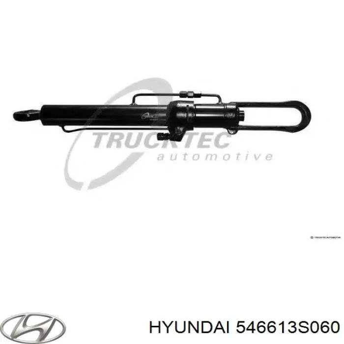 Do koszyka 546613S010 Hyundai/Kia Amortyzator przedni prawy