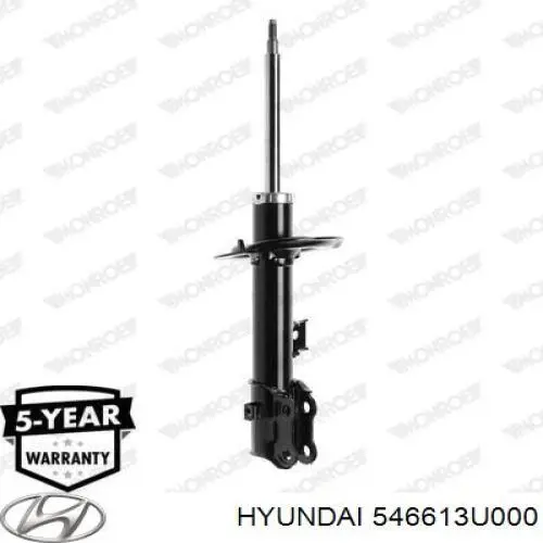 546613U000 Hyundai/Kia Amortyzator przedni prawy