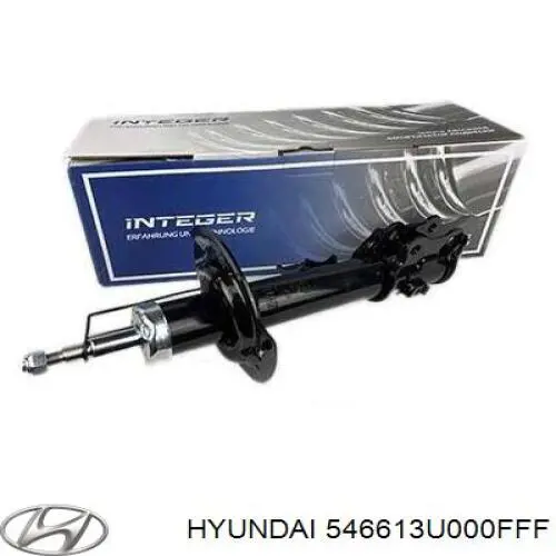 546613U000FFF Hyundai/Kia Amortyzator przedni prawy