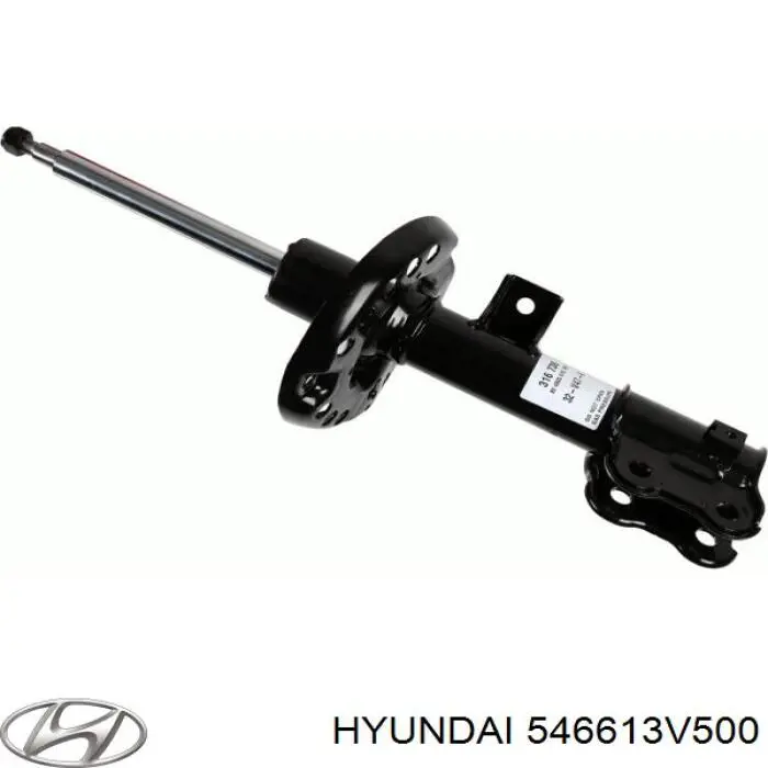 546613V500 Hyundai/Kia Amortyzator przedni prawy