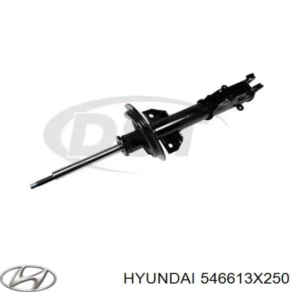 Do koszyka 546613X250 Hyundai/Kia Amortyzator przedni prawy