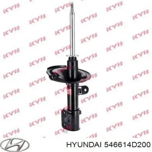 Amortyzator przedni prawy Hyundai/Kia 546614D200 cena, od 121,27 USD