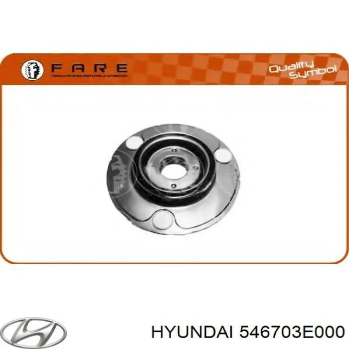 546703E000 Hyundai/Kia Poduszka amortyzatora przedniego
