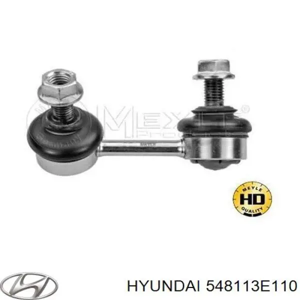 Do koszyka 548113E110 Hyundai/Kia Łącznik stabilizatora przedniego lewy