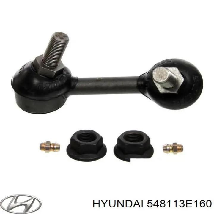 Do koszyka 548113E160 Hyundai/Kia Łącznik stabilizatora przedniego prawy