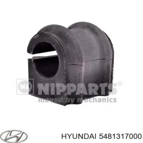 Do koszyka 5481317000 Hyundai/Kia Tuleja stabilizatora przedniego