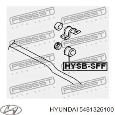 5481326100 Hyundai/Kia tuleja stabilizatora przedniego