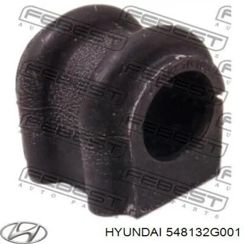 Do koszyka 548132G001 Hyundai/Kia Tuleja stabilizatora przedniego