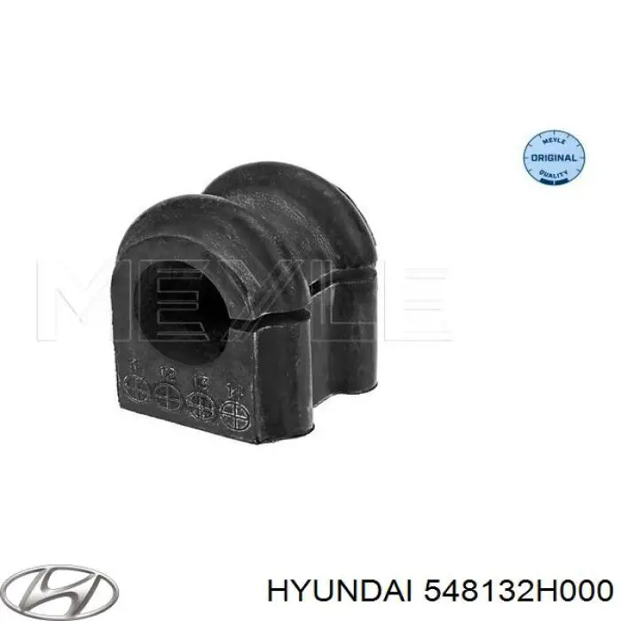 Tuleja stabilizatora przedniego Hyundai/Kia 548132H000 cena, od 3,50 USD