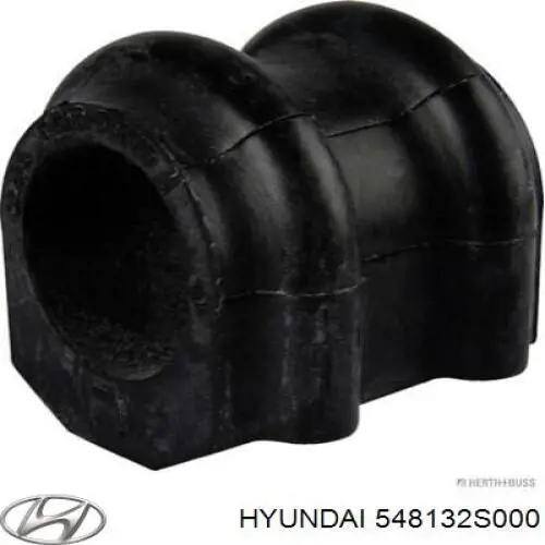 Do koszyka 548132S000 Hyundai/Kia Tuleja stabilizatora przedniego