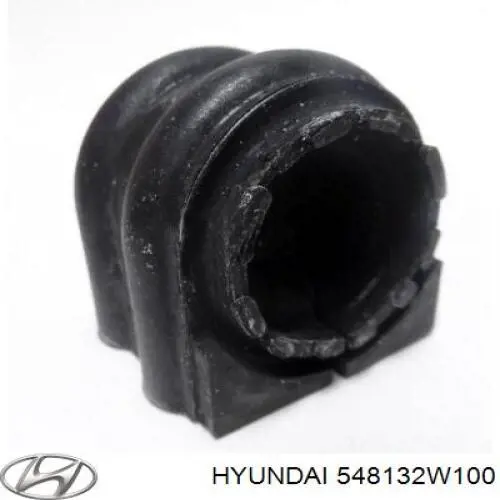 Do koszyka 548132W100 Hyundai/Kia Tuleja stabilizatora przedniego