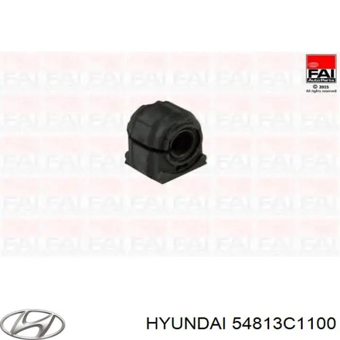 Tuleja stabilizatora przedniego Hyundai/Kia 54813C1100 cena, od 6,77 USD